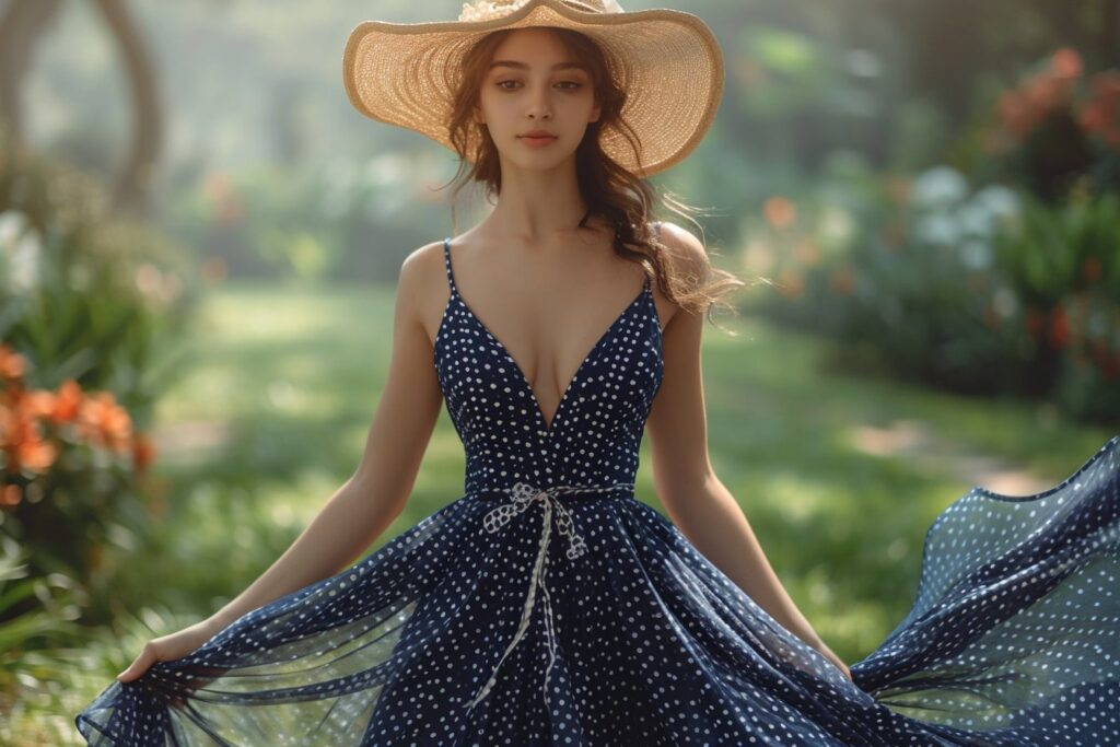 Porter une robe à pois avec élégance : les astuces incontournables
