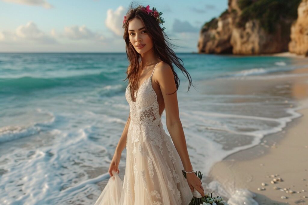 Le Guide Ultime pour Choisir la Parfaite Robe de Mariée de Plage