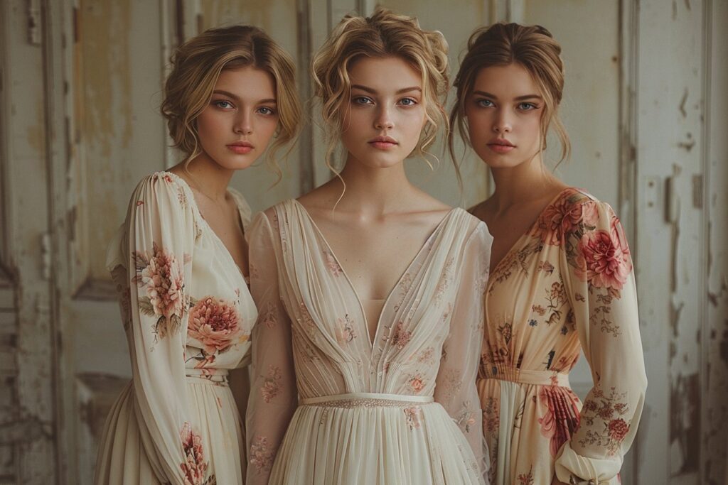 Les robes fleuries pour les mariages : tendances et inspirations