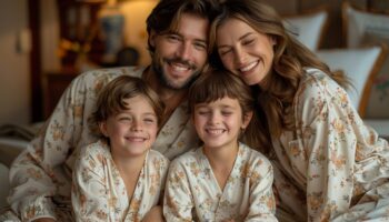 Pyjamas pour Enfants et Parents : L’alliance parfaite du confort et du style en famille