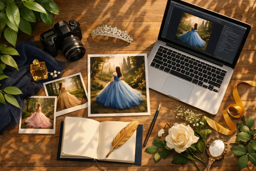 Transformez vos Photos en Contes de Fées avec les Robes de Bal Princesse