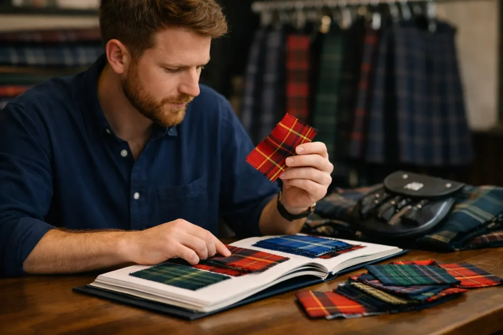 Le guide ultime pour choisir le tartan parfait pour votre kilt