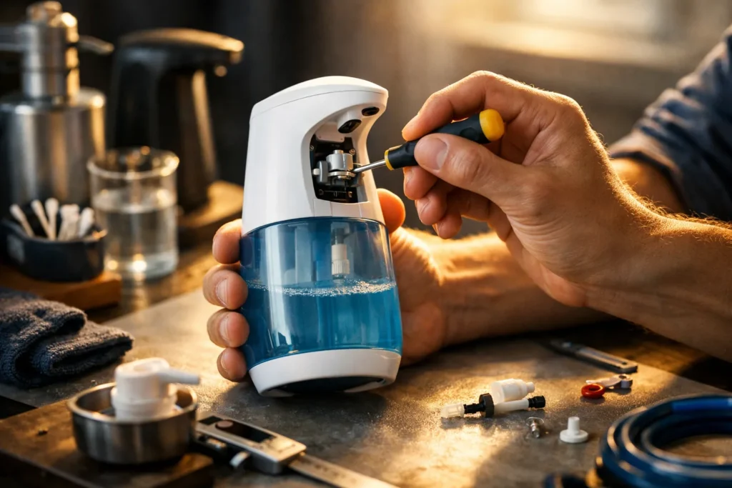 Le fonctionnement des distributeurs de savon&nbsp;: tout ce qu&rsquo;il faut savoir