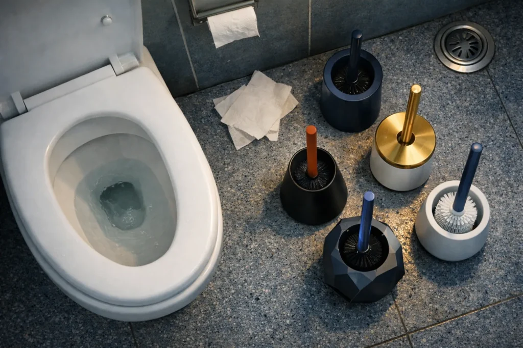 Transformez vos WC avec des Brosses de Toilette Design