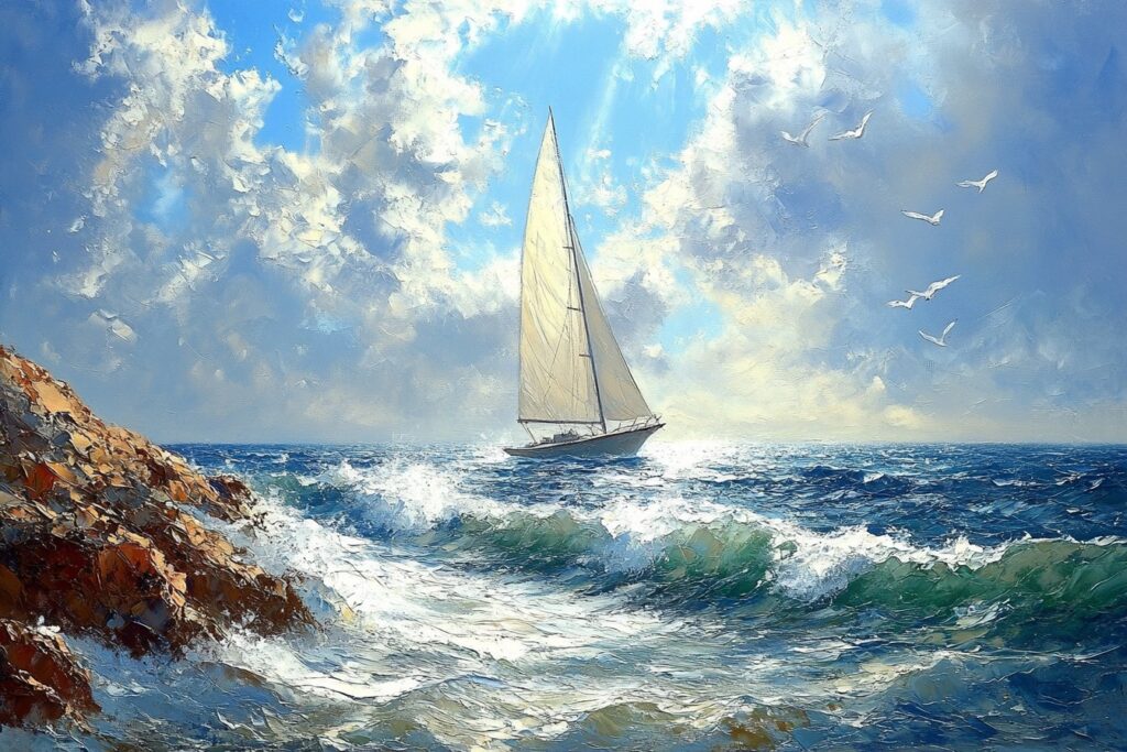 Plongez dans l&rsquo;art nautique avec les tableaux marins