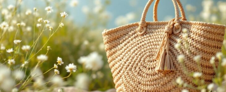 Quand la nature rencontre la mode : le sac en paille comme accessoire tendance