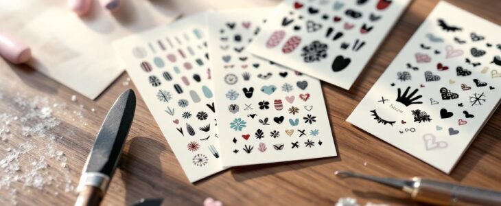 Les stickers pour ongles : une manucure de salon à la maison