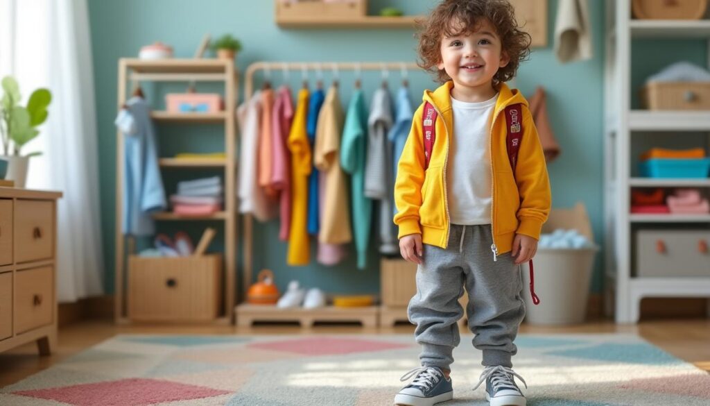 Habiller un enfant de maternelle : confort, autonomie et astuces