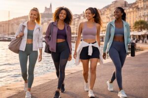 Collections sportswear et vêtements techniques pour femmes actives disponibles chez Camaïeux Marseille