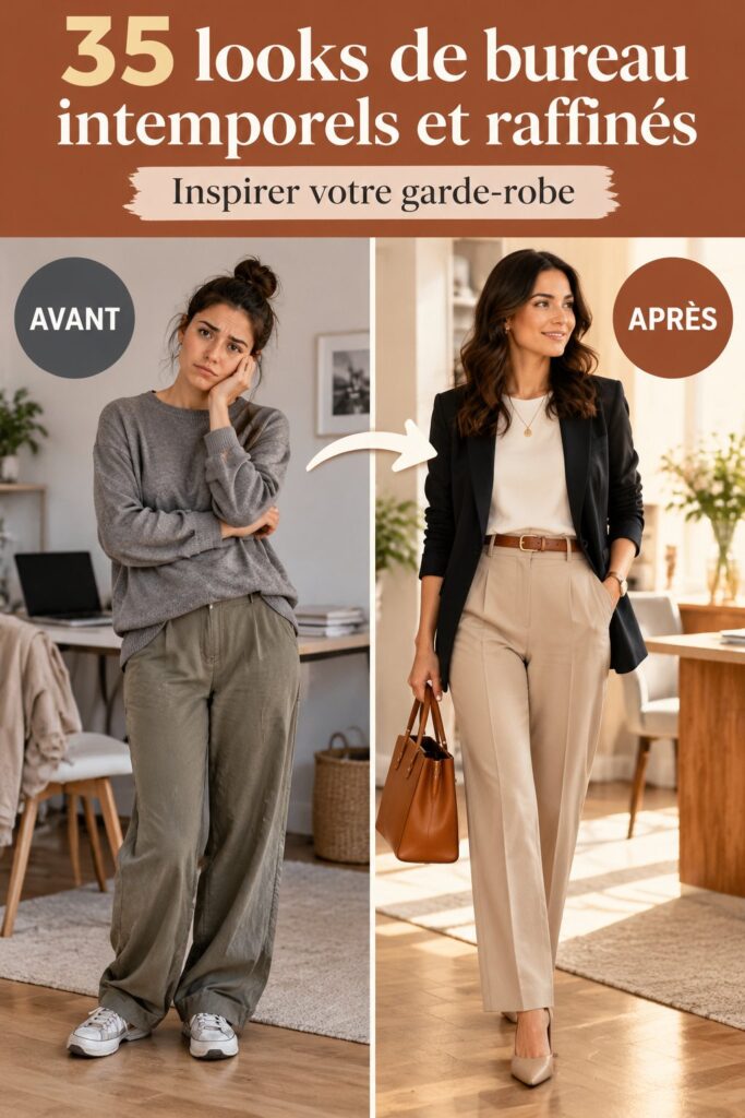 35 looks de bureau intemporels et raffinés avec des vêtements légers adaptés à l'été à Marseille.