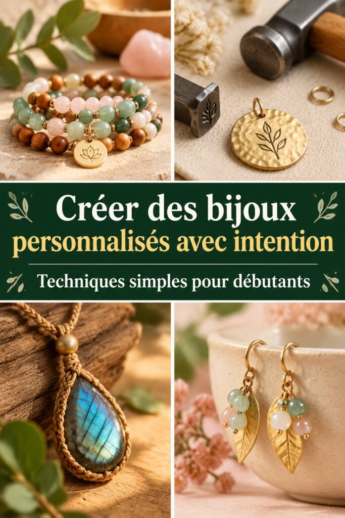 Bijoux artisanaux uniques créés avec passion à Marseille
